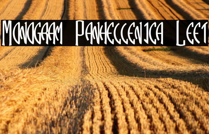 Monogram Panhellenica Left Example 2