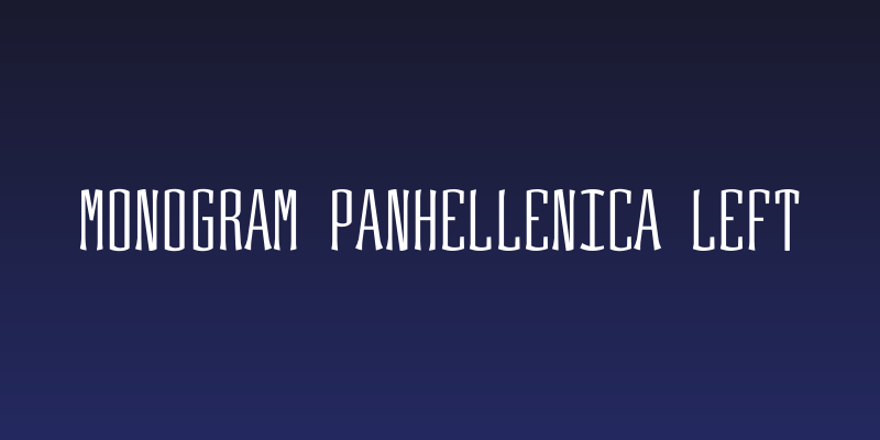 Monogram Panhellenica Left Social Header