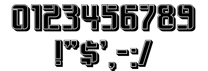 Monogram Regular Font OTHER CHARS