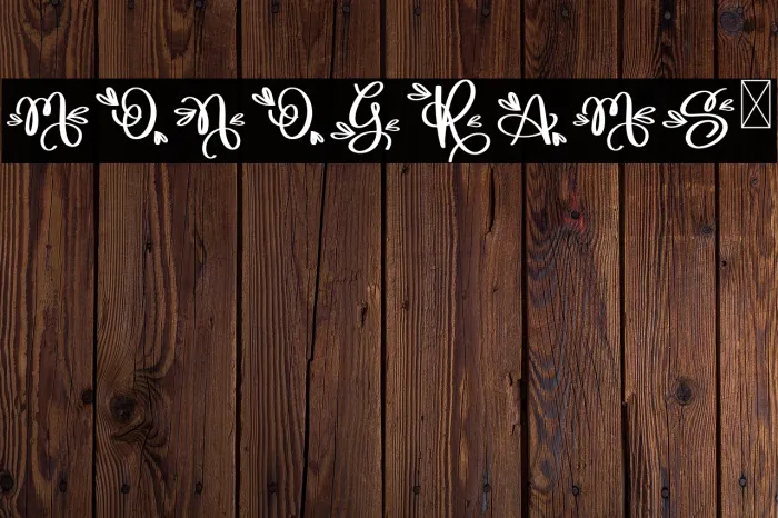 Monogram S1 Example 3