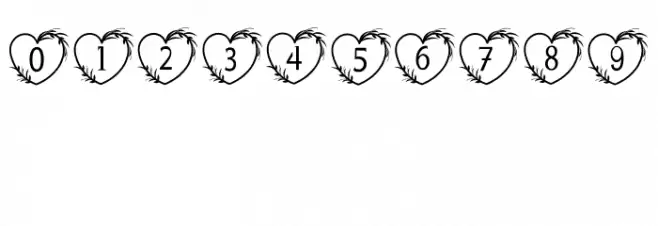 Monogram Sweet Love Font OTHER CHARS