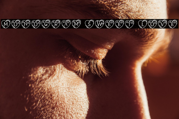 Monogram Sweet Love Example 2