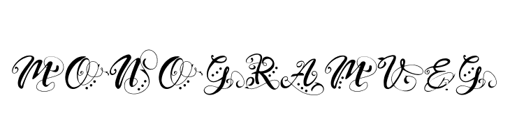 Monogram Veg  Скачать бесплатные шрифты