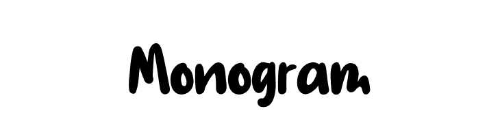 Monogram  Frei Schriftart Herunterladen