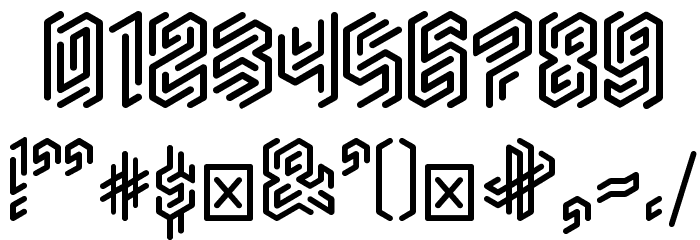 MonogramRounded-Regular Font OTHER CHARS