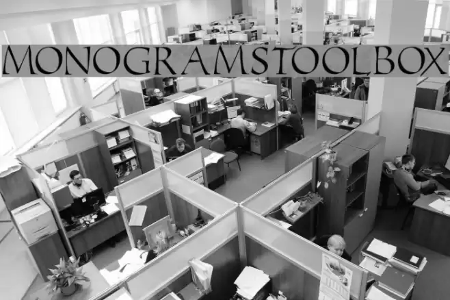 MonogramsToolbox Schriftart examples