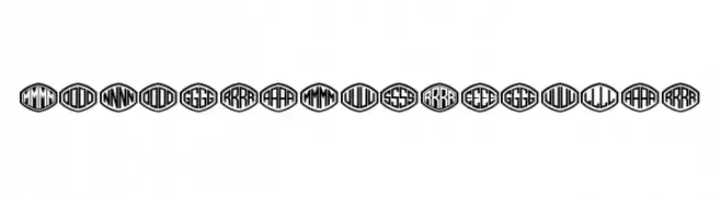 Monogramus Regular  नि: शुल्क फ़ॉन्ट्स डाउनलोड