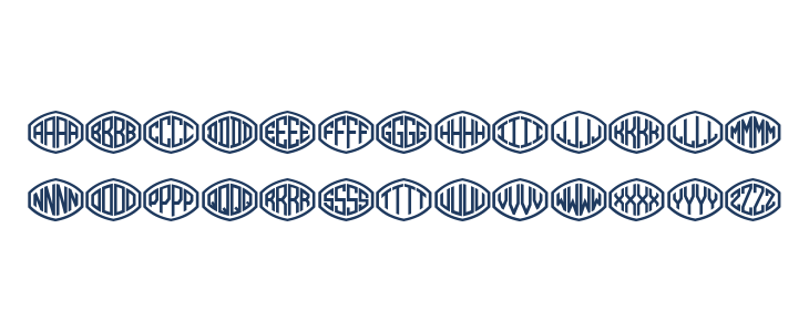 Monogramus Regular Lowercase