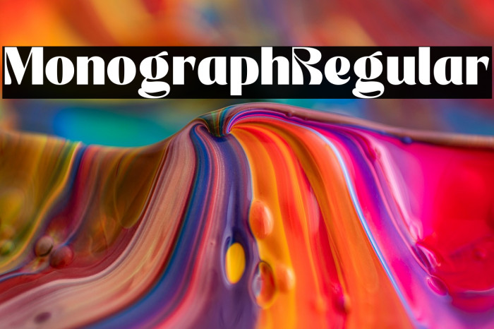 Monograph Regular Example 3