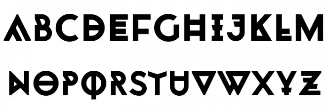 Monohypster Шрифта ВЕРХНИЙ