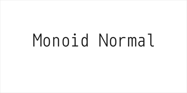 Monoid Normal Logo