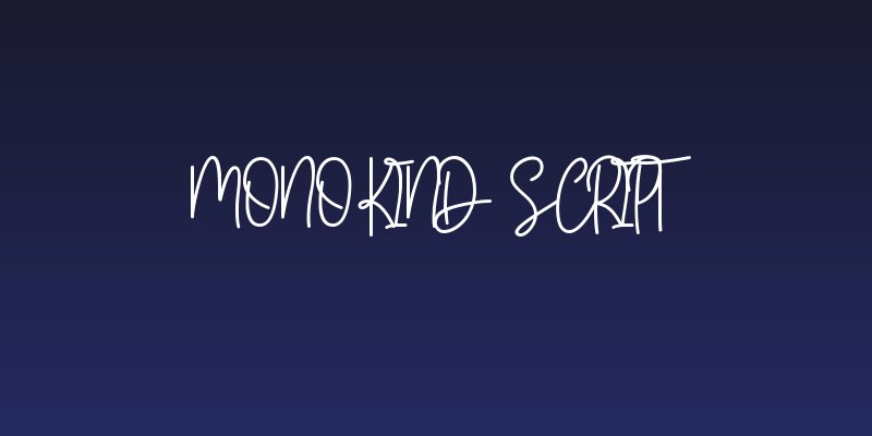 Monokind Script Social Header