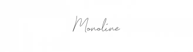 Monoline  नि: शुल्क फ़ॉन्ट्स डाउनलोड
