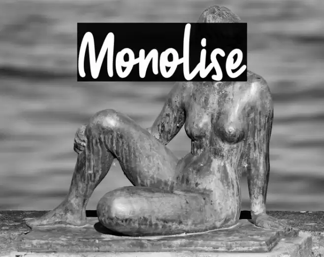Monolise Font examples