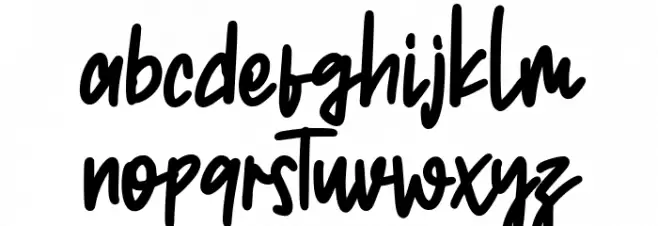 Monolise Font LOWERCASE