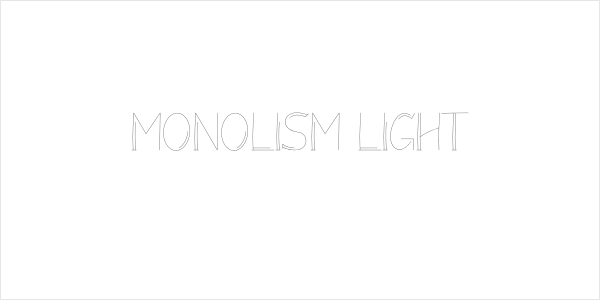 Monolism Light Logo