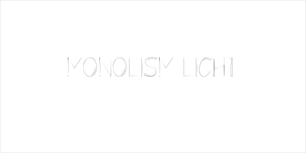 Monolism Light Logo