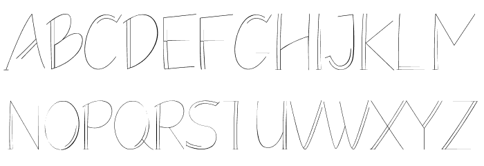 Monolism Light Font LOWERCASE