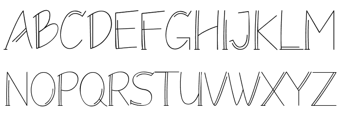 Monolism Font LOWERCASE