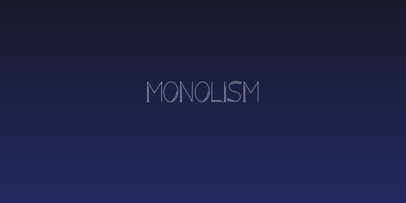 Monolism Social Header