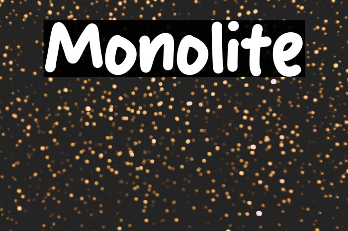 Monolite Example 2