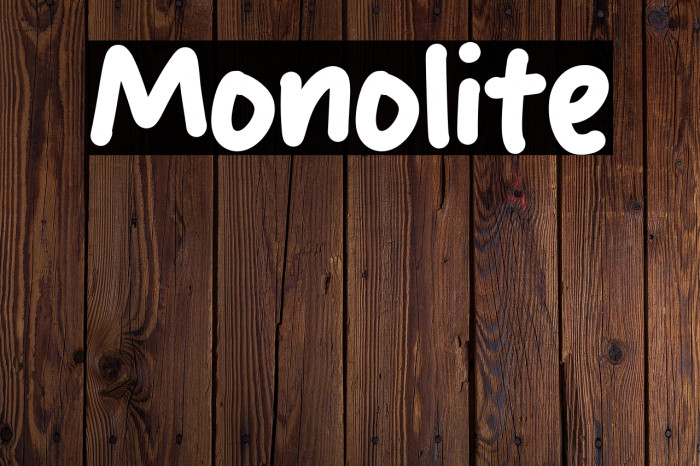 Monolite Example 3