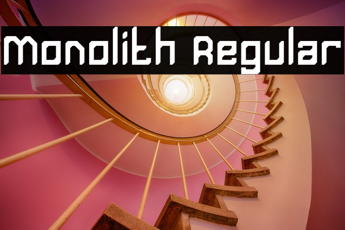 Monolith Regular Example 3