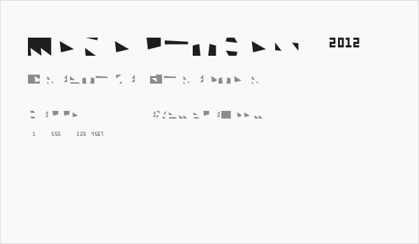 Monolithos 2012 Business Card