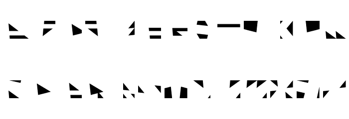 Monolithos 2012 Font LOWERCASE
