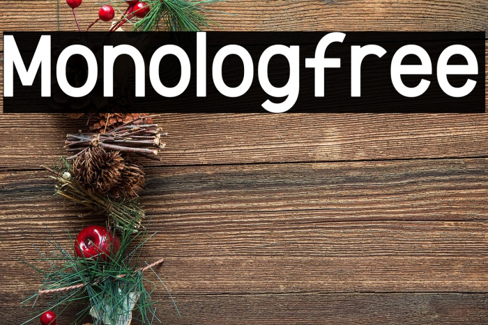 Monolog-free Example 3