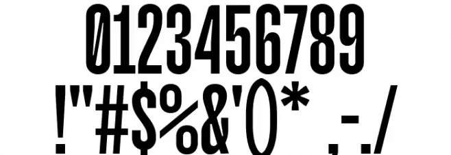 Monologue DEMO Regular Font OTHER CHARS