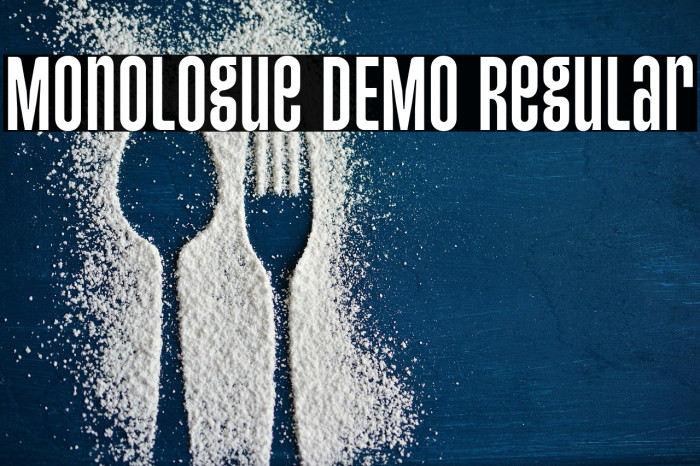 Monologue DEMO Regular Example 1