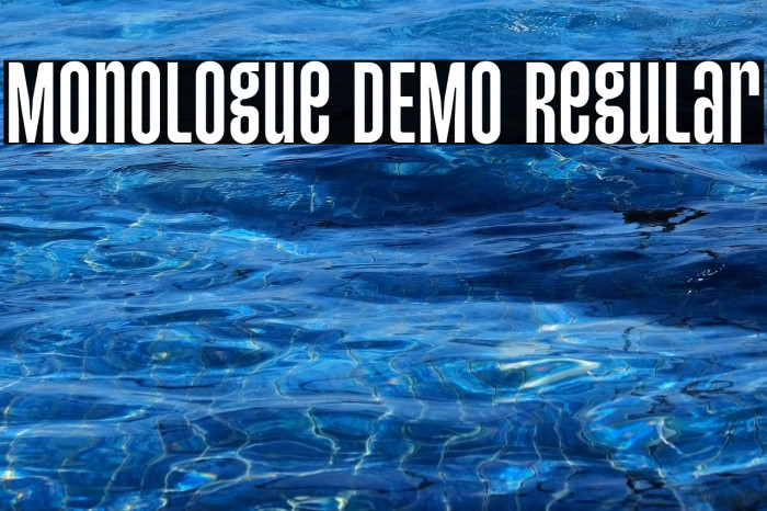 Monologue DEMO Regular Example 2