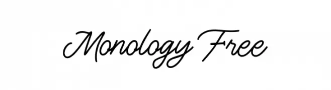 Monology Free  Frei Schriftart Herunterladen