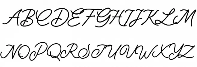 Monology Free Font Litere mari