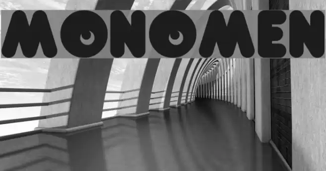 Monomen Font examples