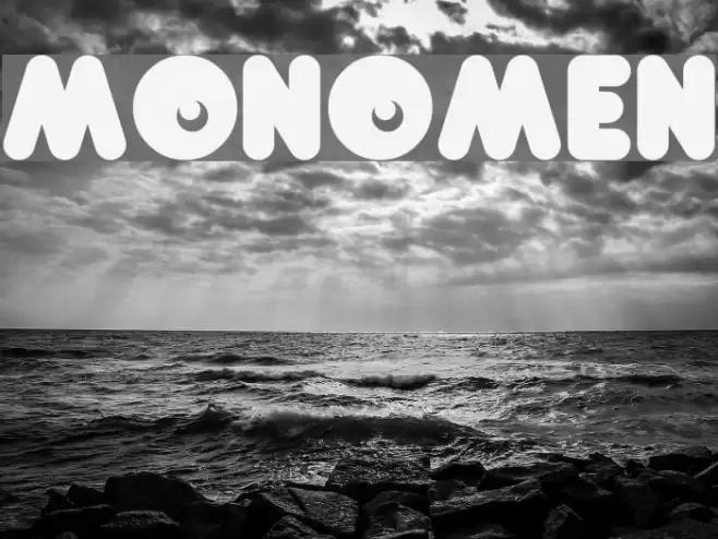 Monomen Font examples
