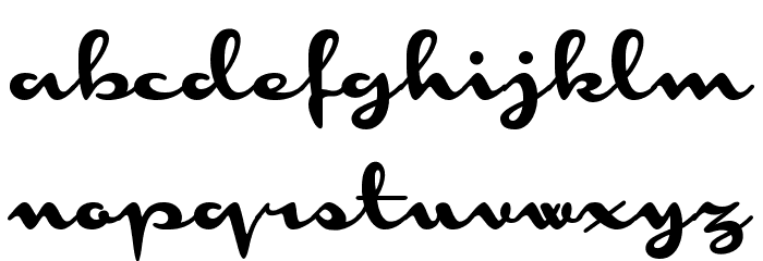 Monoment Font LOWERCASE