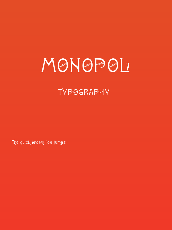 Monopol Poster