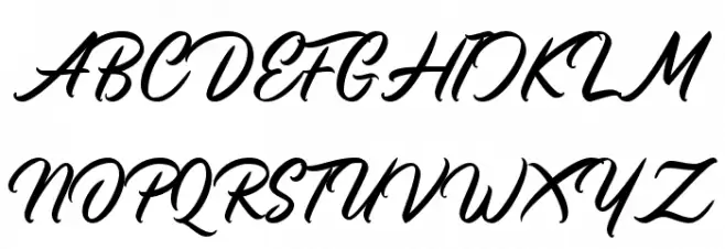 Monopola Script Fonte MAIÚSCULAS