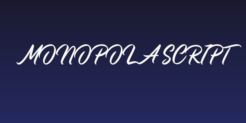 Monopola Script Social Header