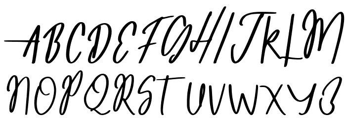 Monopoly Font UPPERCASE