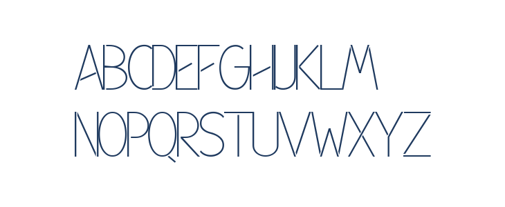 Monora Regular Uppercase