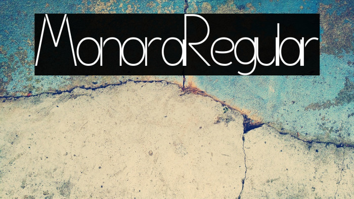 Monora Regular Example 2
