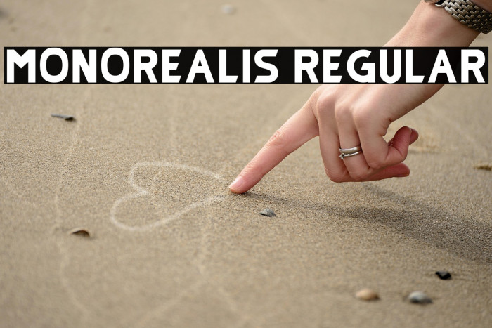 Monorealis Regular Example 2