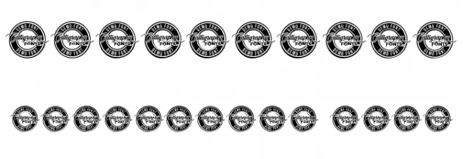 Monoscreen Demo Font OTHER CHARS