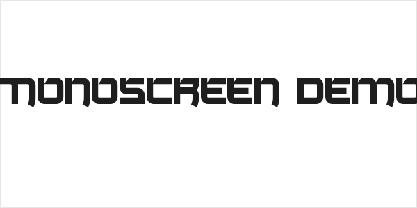 Monoscreen Demo Logo