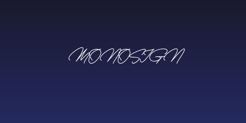 Monosign Social Header