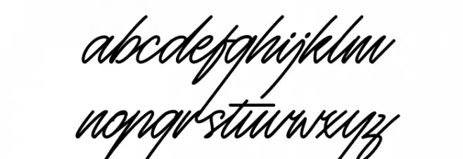 Monosign Caratteri MINUSCOLO