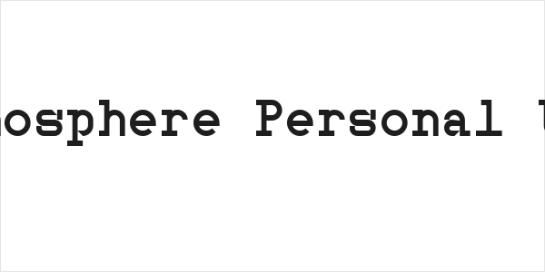 Monosphere Personal Use Logo